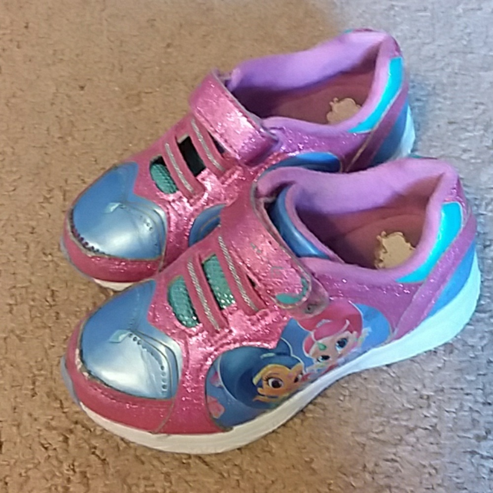 Shimmer and shine shoes SOLD